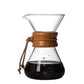 High Borosilicate Glass Hand Brewed Coffee Pot