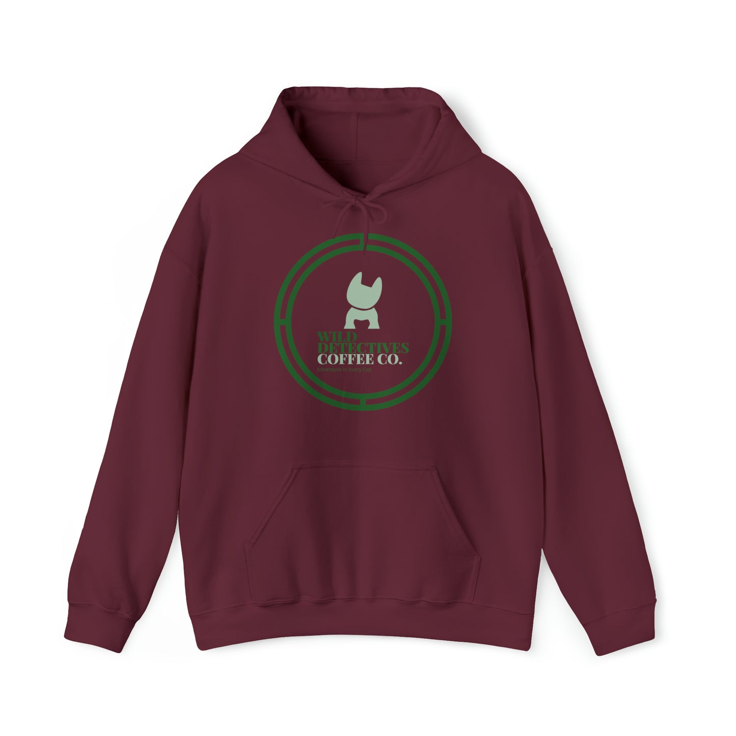 Wild Detectives Coffee Co.™ Unisex Heavy Blend Hooded Sweatshirt