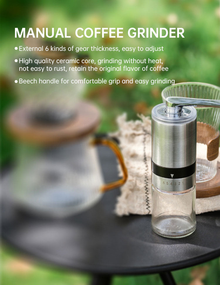 Portable camping coffee kit
