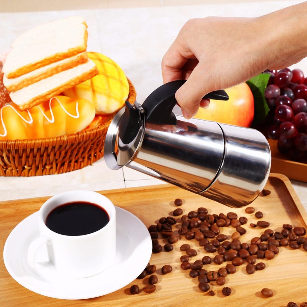 Moka Espresso Coffee Maker Pot Stovetop
