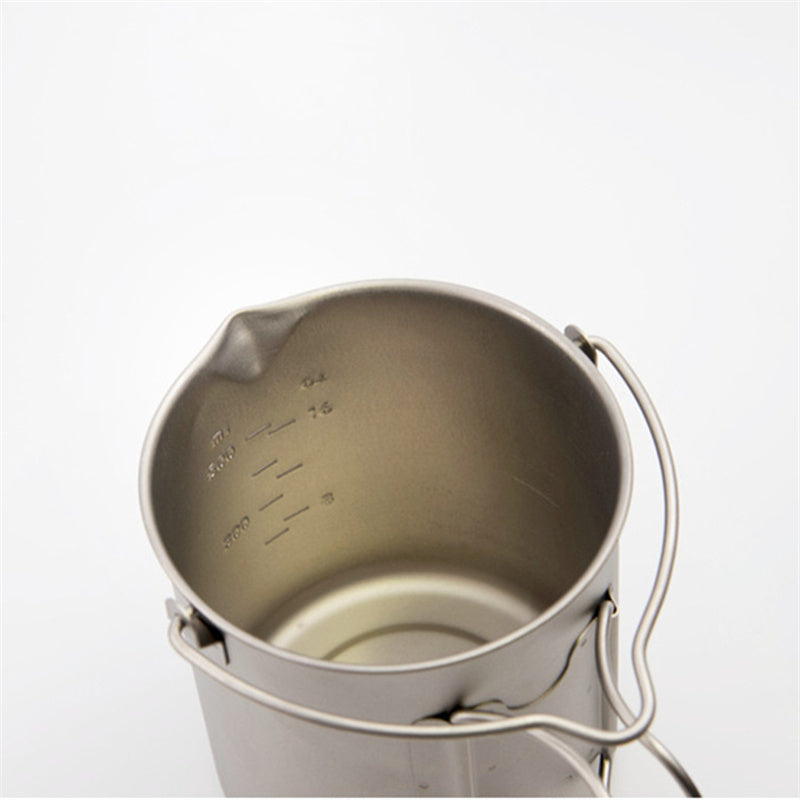 Pure Titanium French Press Coffee Pot 750ML