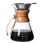 High Borosilicate Glass Hand Brewed Coffee Pot