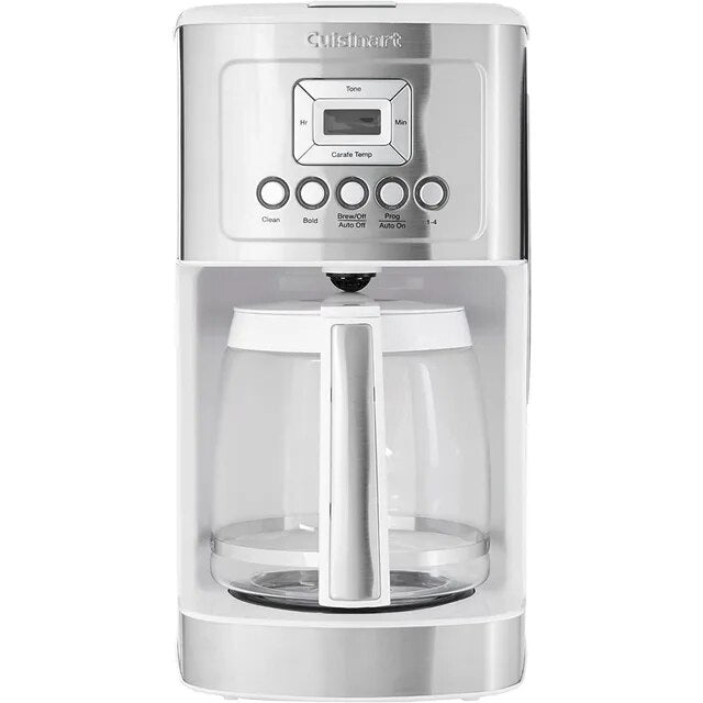 Espresso Coffee Maker Fully Automatic for Brew Strength Control Setting 14-Cup Glass Carafe Machine Electric Kitchen Appliances